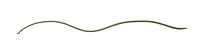 a green wave on a black background